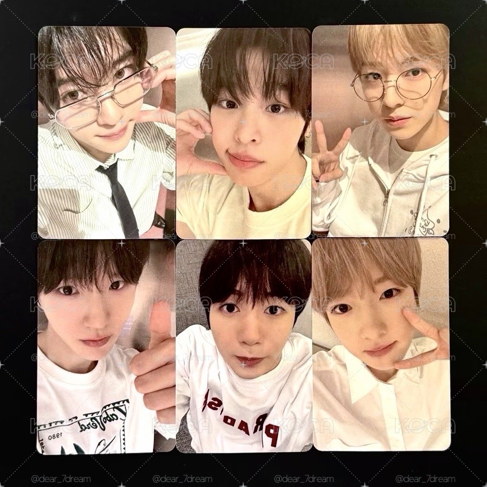 NCT WISH Color AM簽售卡