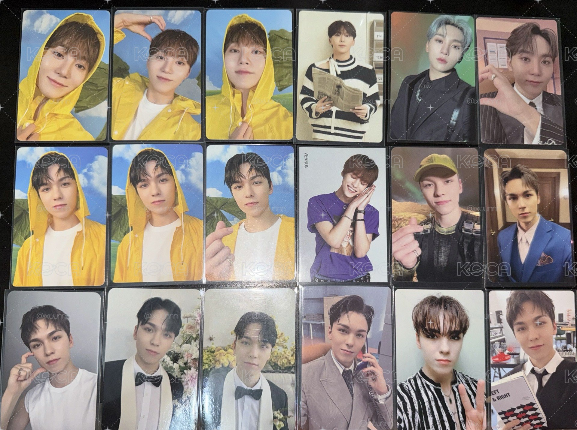 SEVENTEEN 小卡