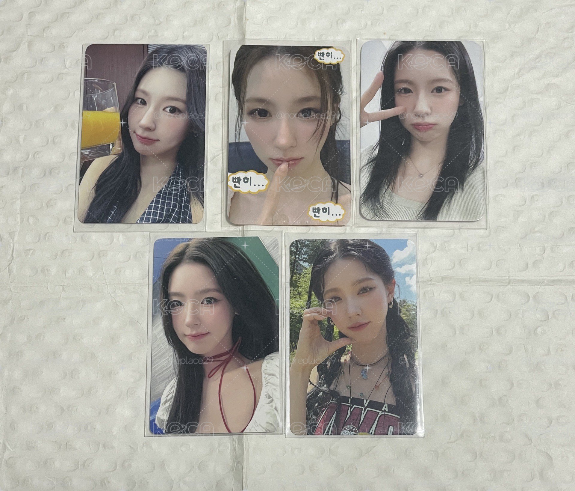 i-dle 薇娟小卡5張
