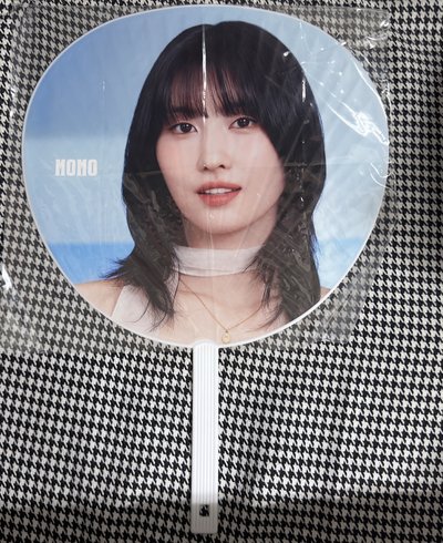 （全新未拆現貨 紙箱寄出 可當日寄出）twice 日巡 momo 大扇 扇子