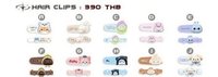 DMD Land 3 Hair Clips 