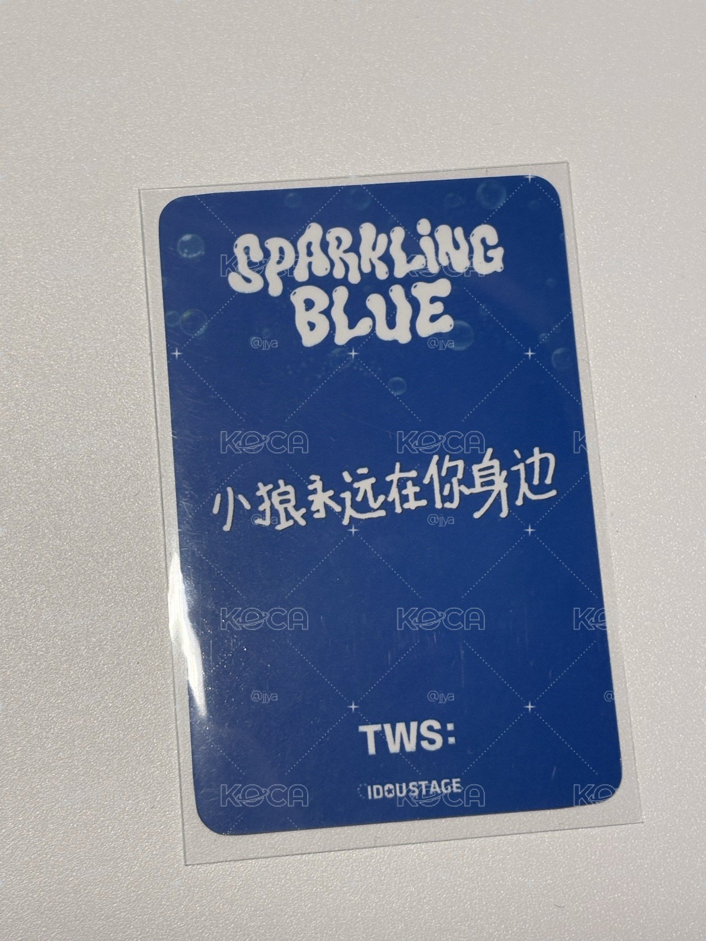 Tws 金道勳 迷一 中文卡背