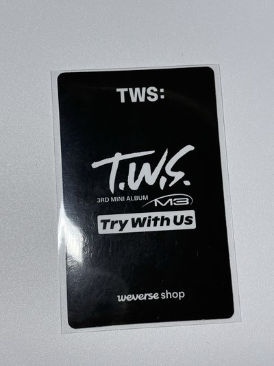 Tws 金道勳 迷三 小卡
