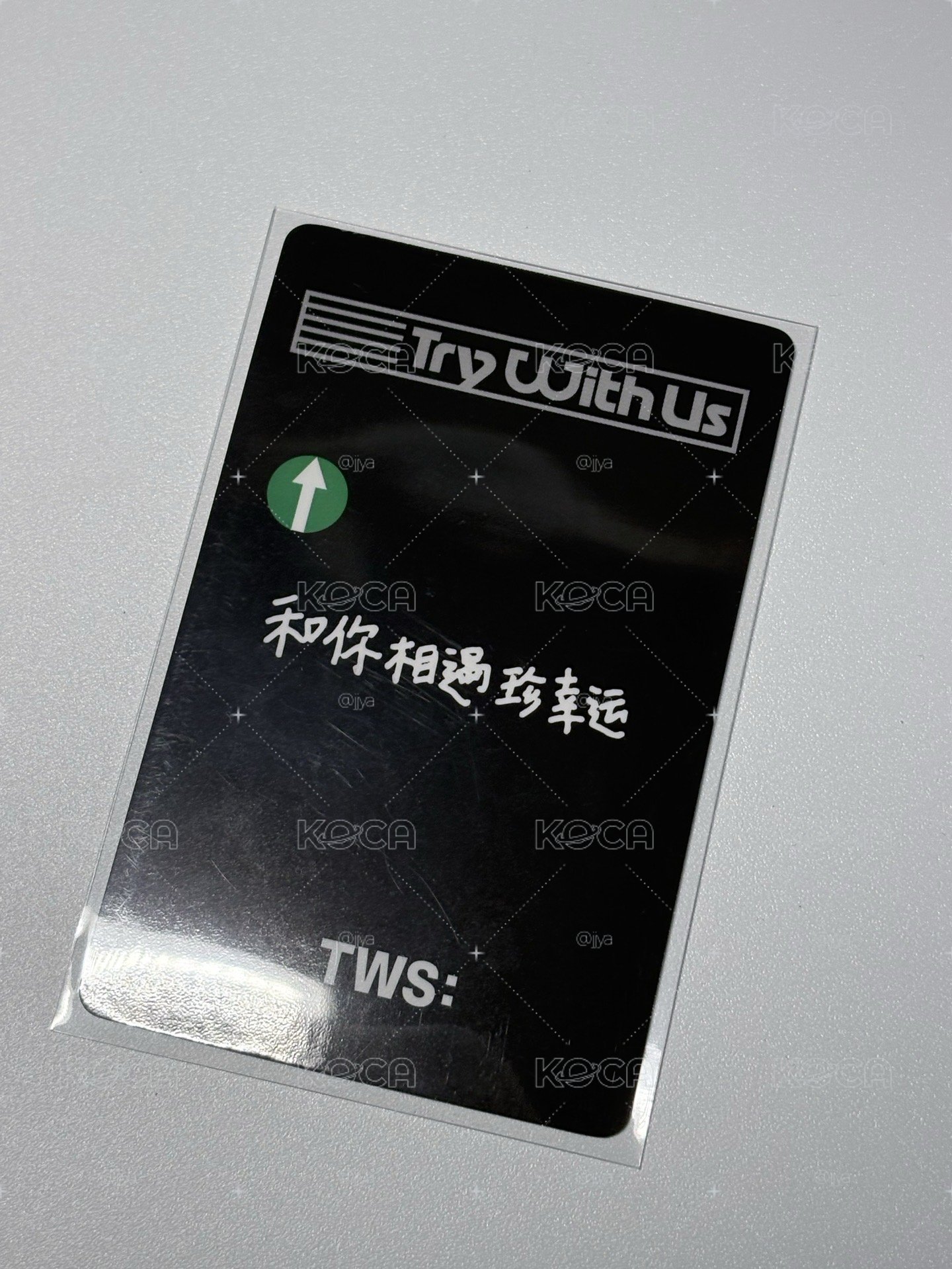 Tws 韓振 迷四 中文卡背