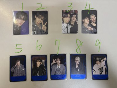 STRAY KIDS 合(hop) 專輯卡