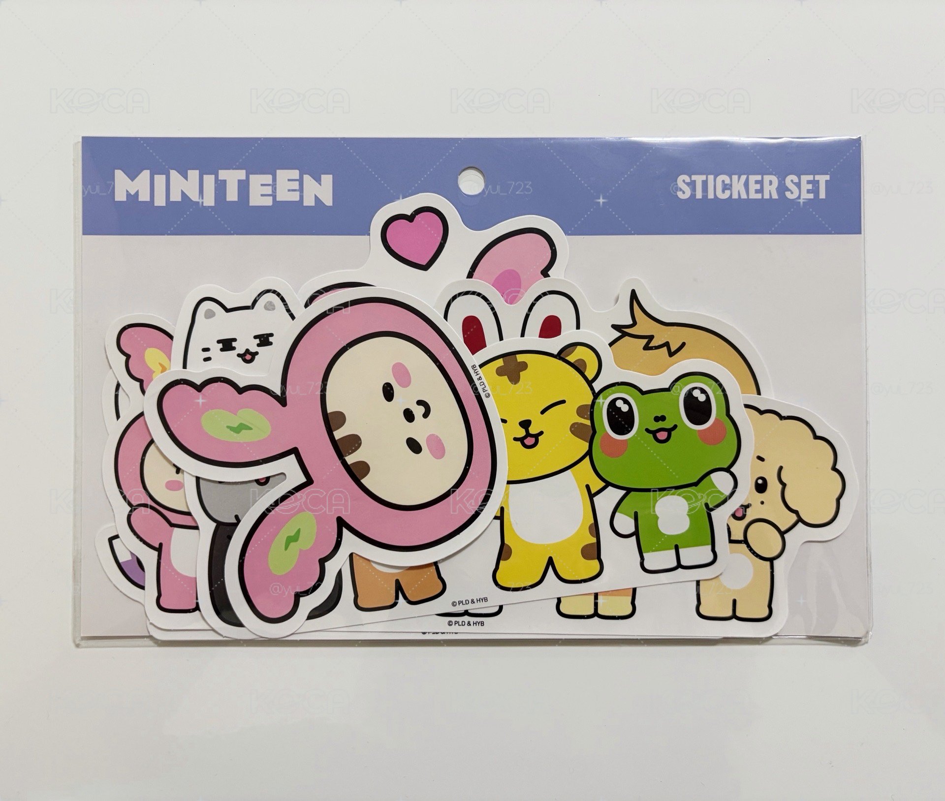 MINITEEN 711 貼紙 漢