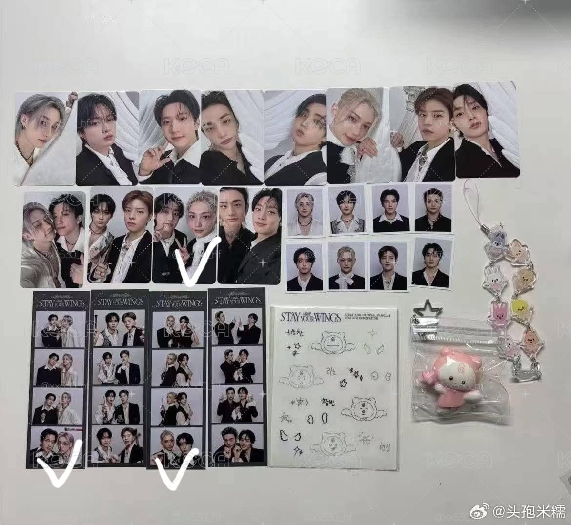 SKZ 六期會員禮 燦彬人生四格
