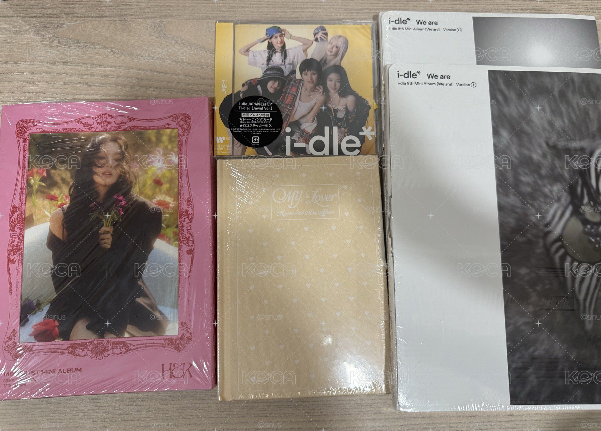 i-dle 麵妮solo 專輯全新未拆 