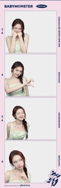 춤 (CHOOM) photoism 人生四格卡 