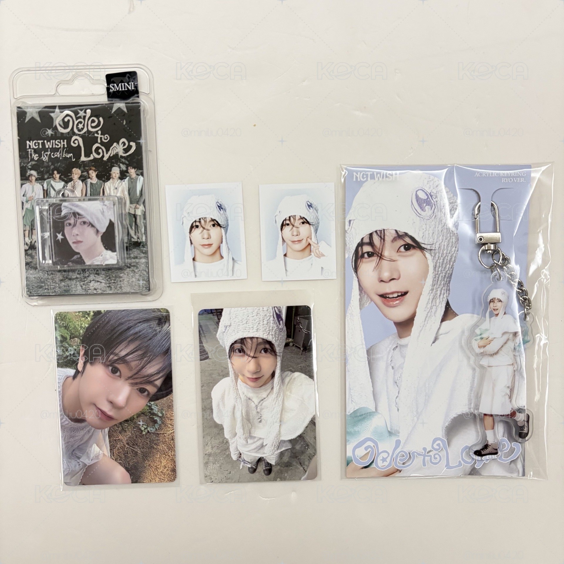 Ryo 快閃 滿額卡 吊飾 證件照 Smini