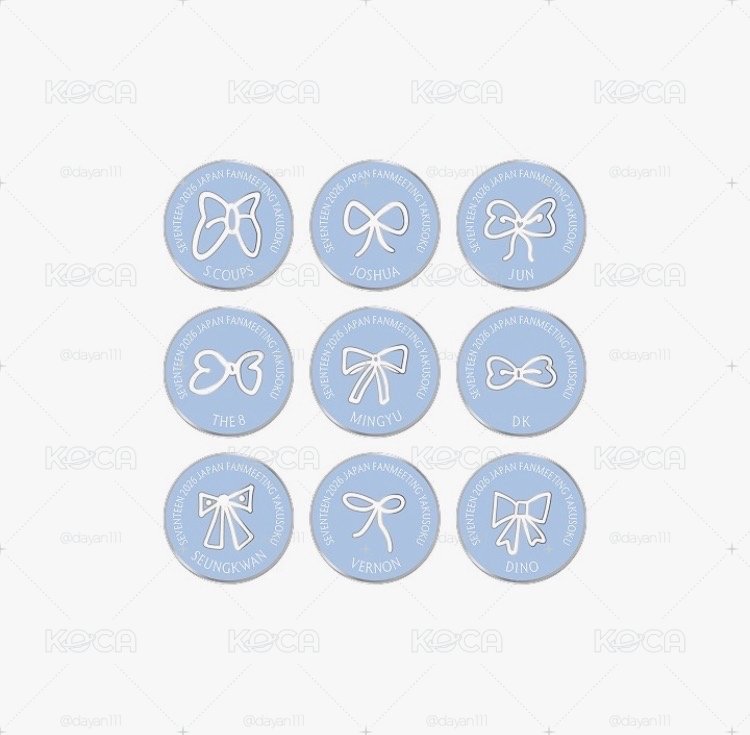 SEVENTEEN FANMEETING JAPAN [YAKUSOKU]PINS 別針 DION JOSHUA 現貨