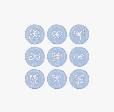 SEVENTEEN FANMEETING JAPAN [YAKUSOKU]PINS 別針 DION JOSHUA 現貨