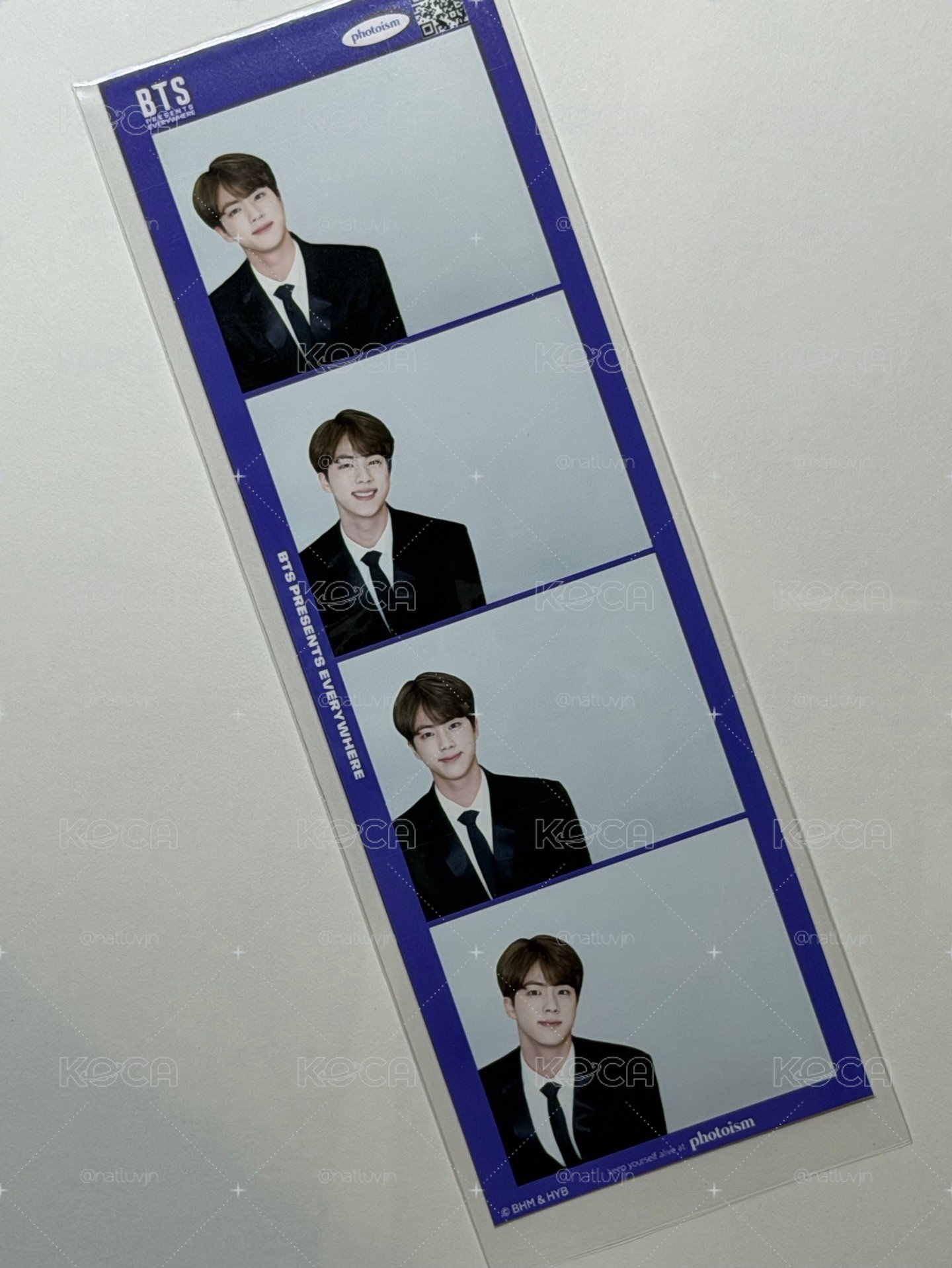 BTS Jin 人生四格 (2016+2019)