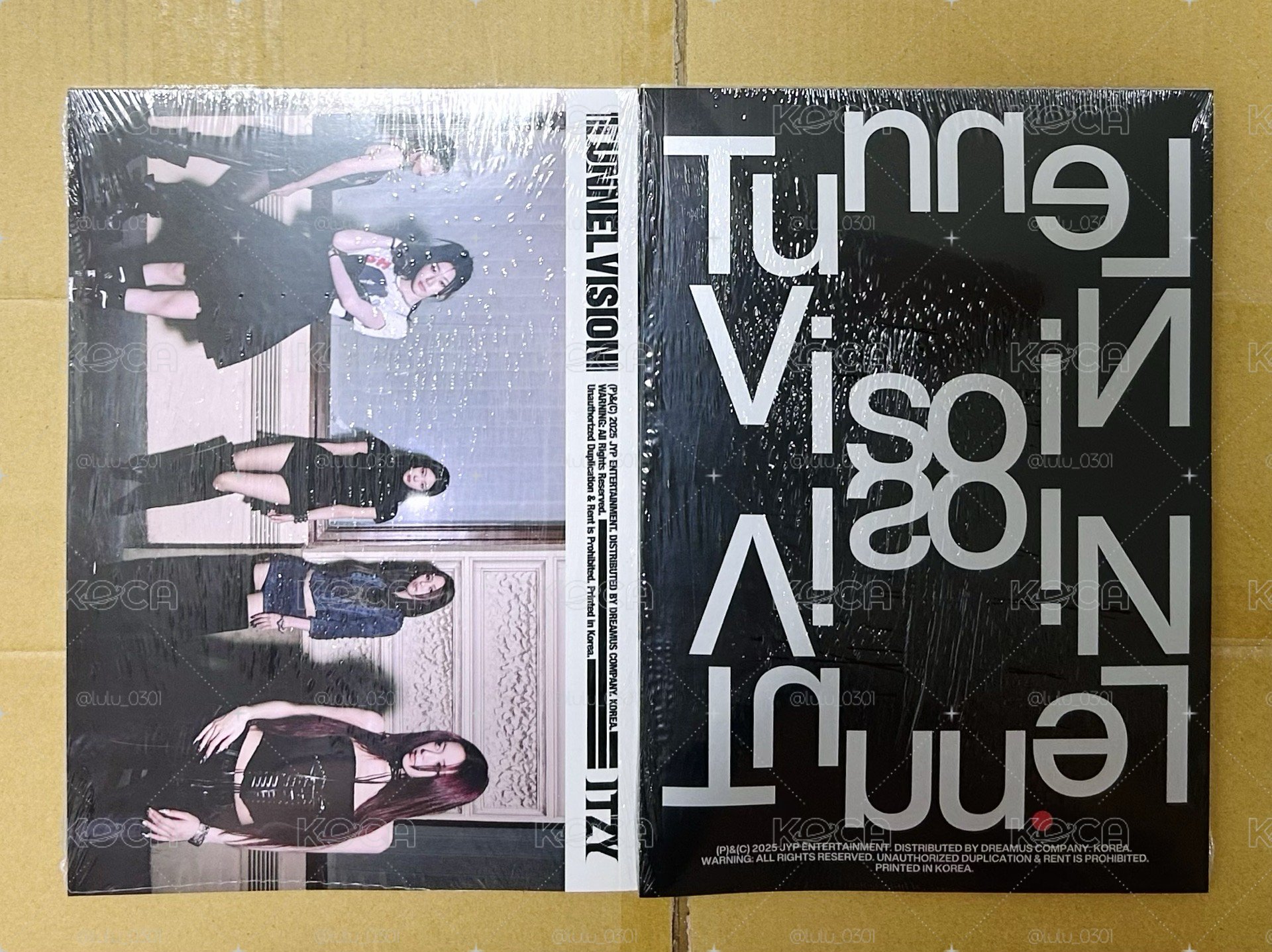 現貨 ITZY TUNNEL VISION 專輯 未拆專 禮志 留真 LIA 彩領 有娜 小卡 專卡