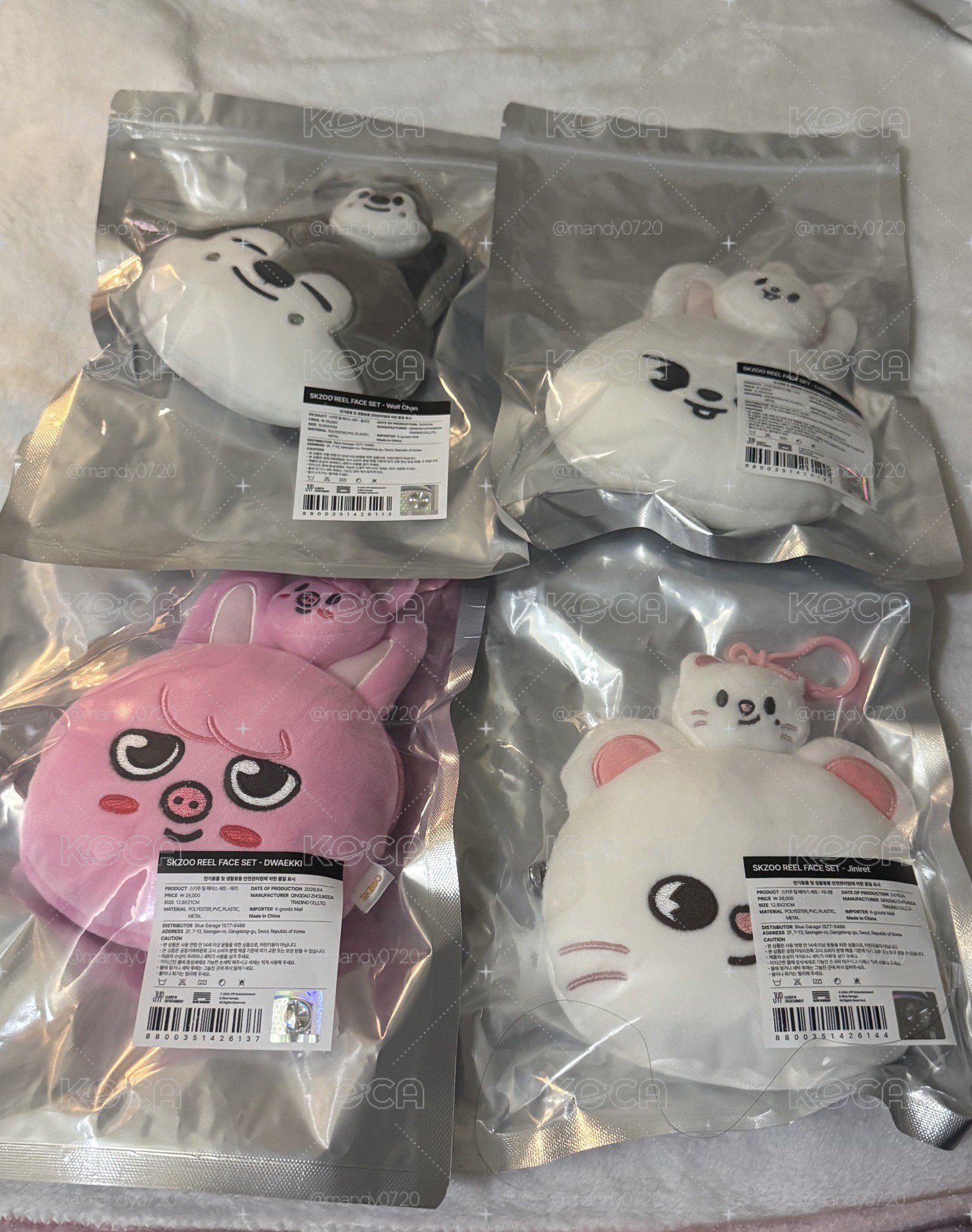 （現貨）Stray Kids SKZOO快閃首爾場 伸縮娃