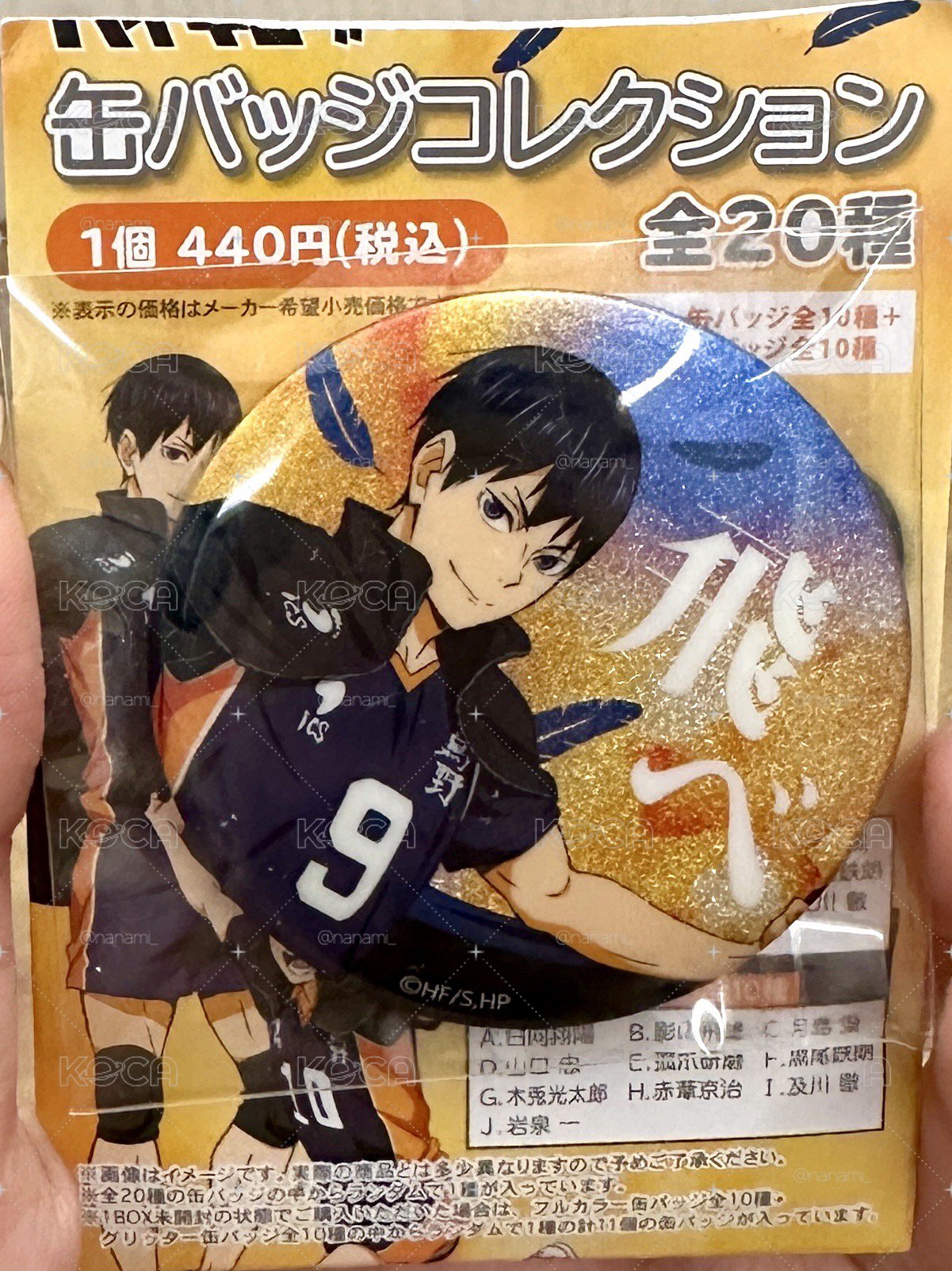 排球少年 影山 隊旗閃