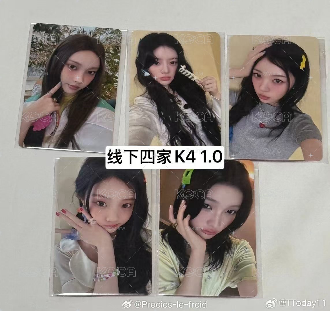預售 minju k4 幸運卡