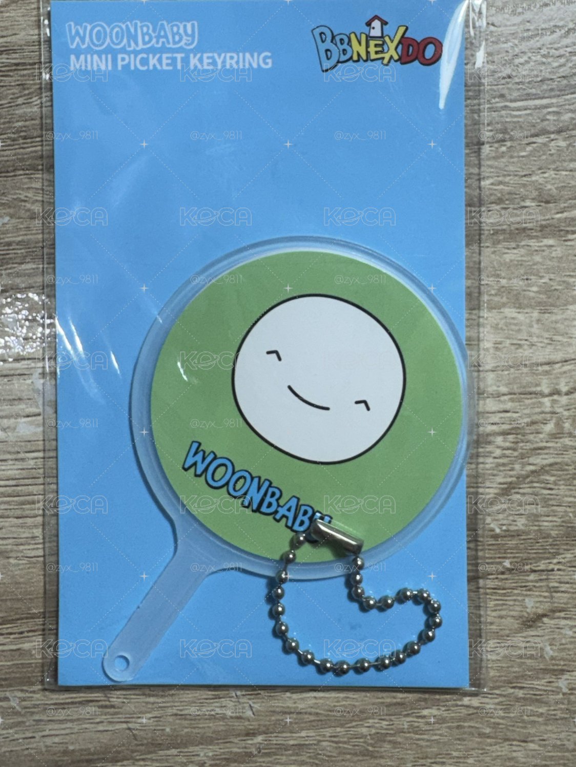 BBNEXDO迷你扇吊飾
