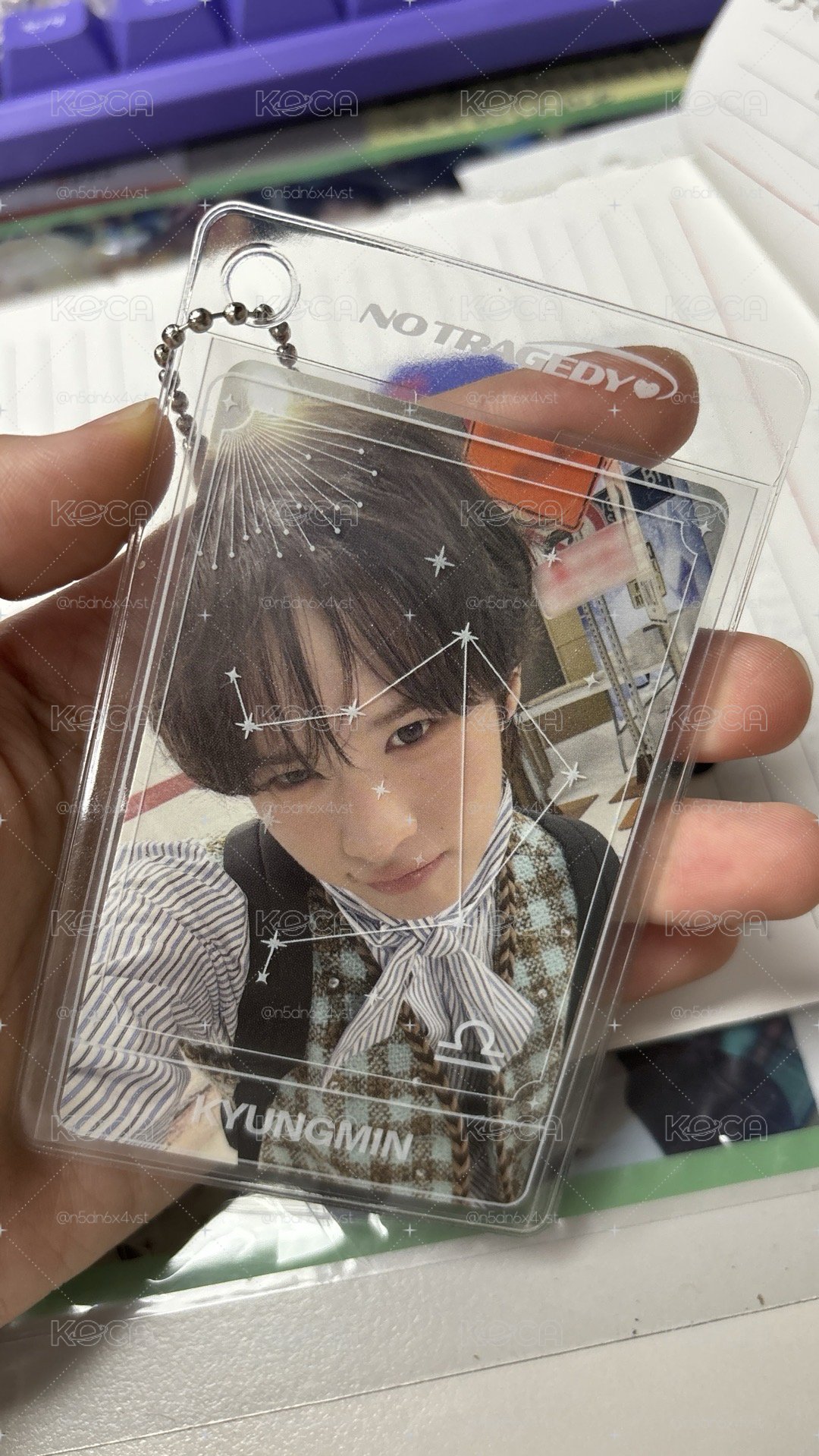 TWS 迷五 경민 wvs特典卡+專卡