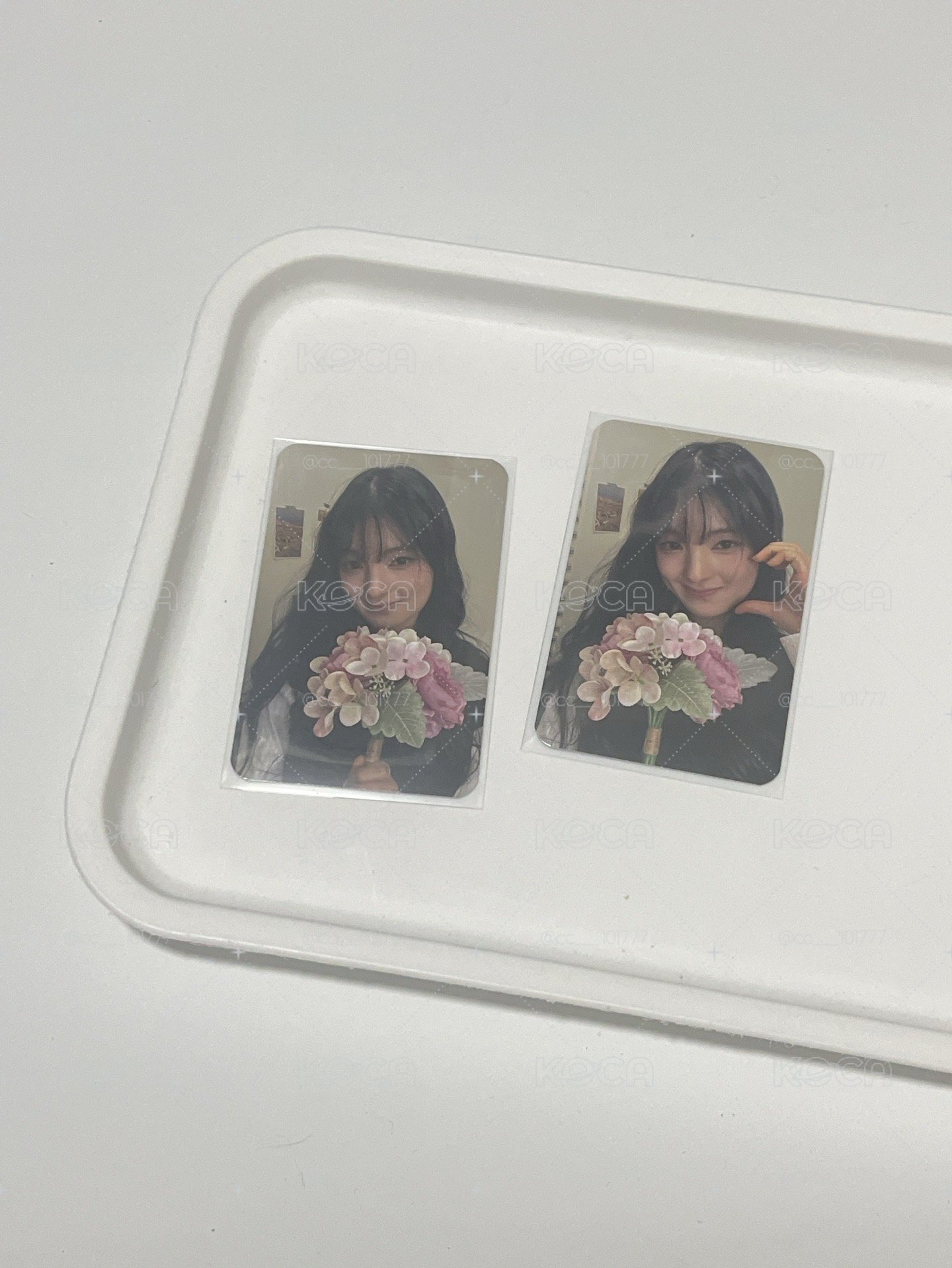 Gyubin捧花特典卡