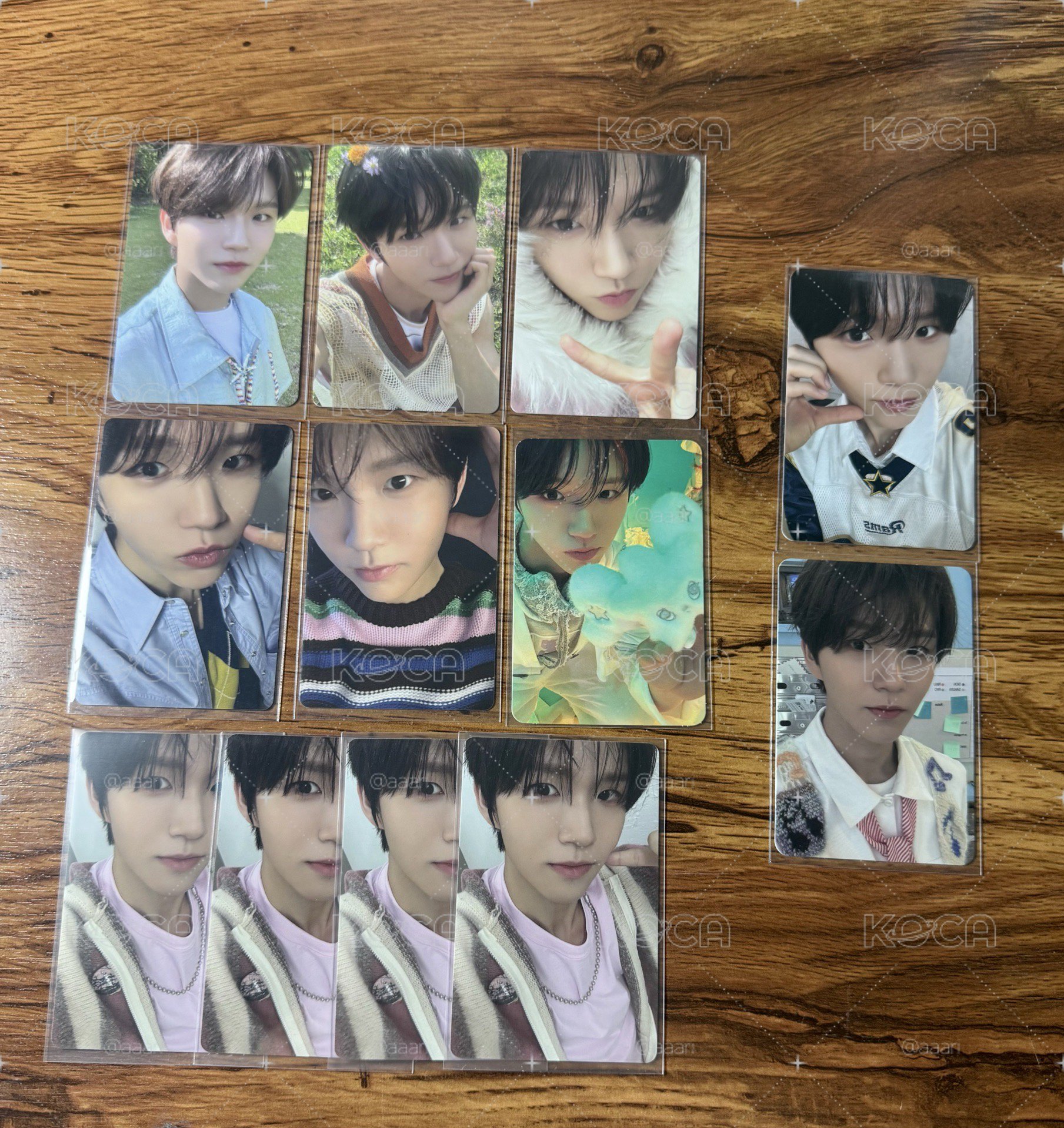NCT WISH JAEHEE小卡們