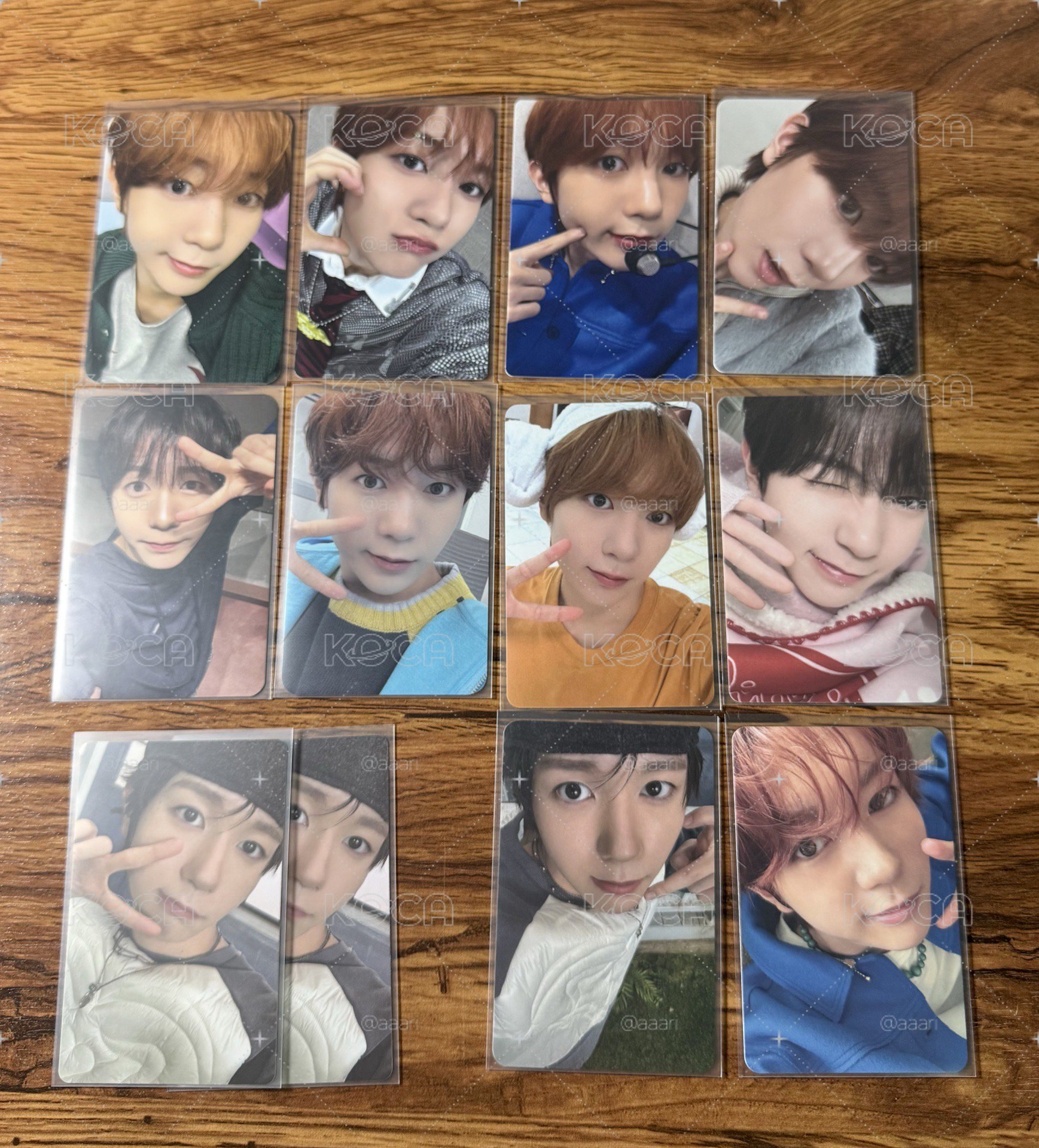 NCT WISH RYO 小卡們