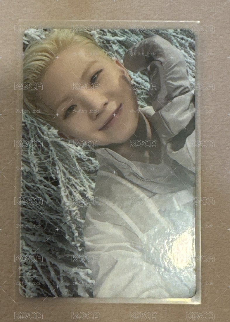 李知勳/WOOZI 正四後續 環球 特典卡 