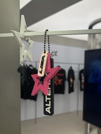 ALTEREGO橡膠鑰匙圈 粉