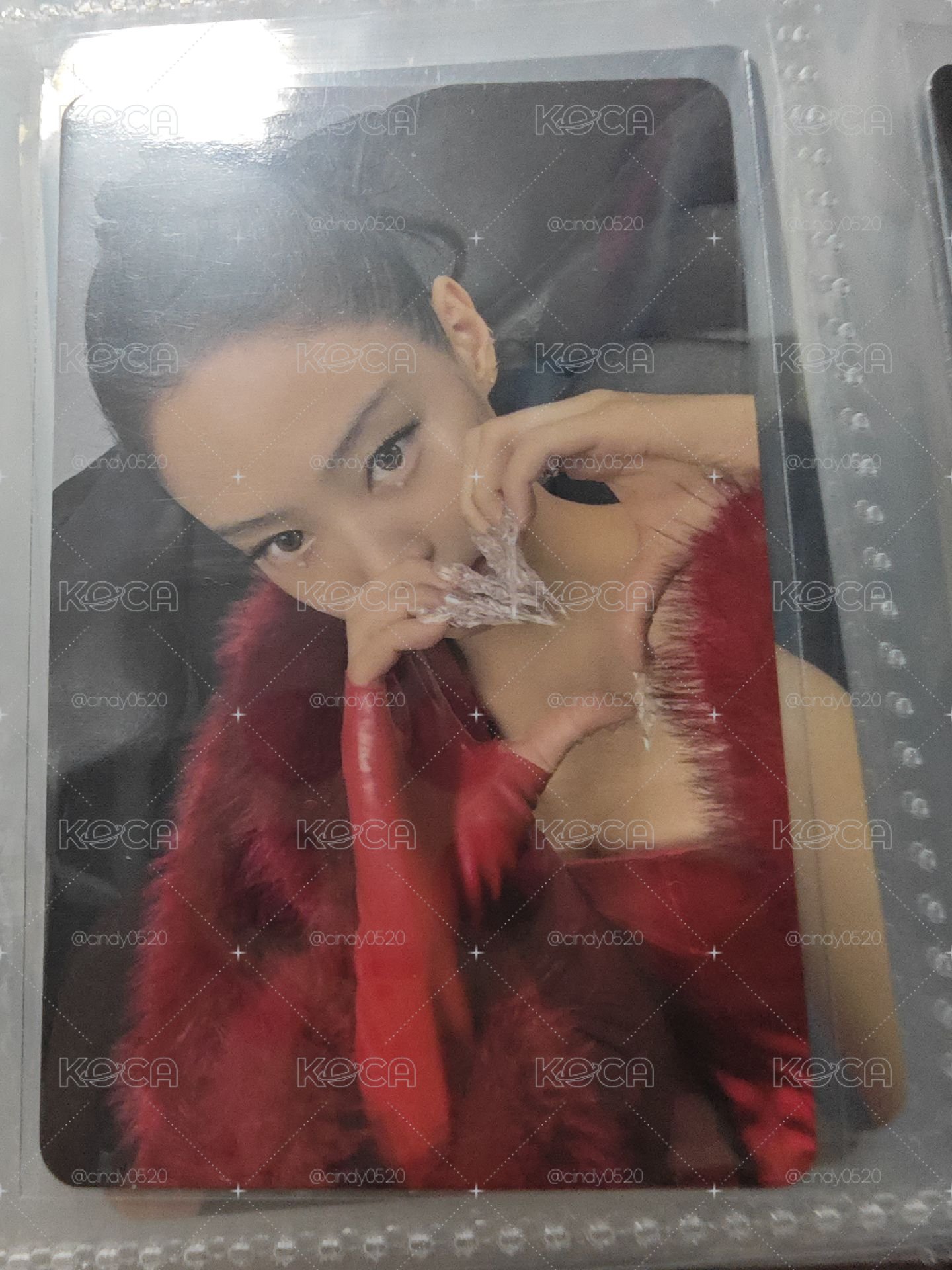 BLACK PINK DEADLINE jennie專卡