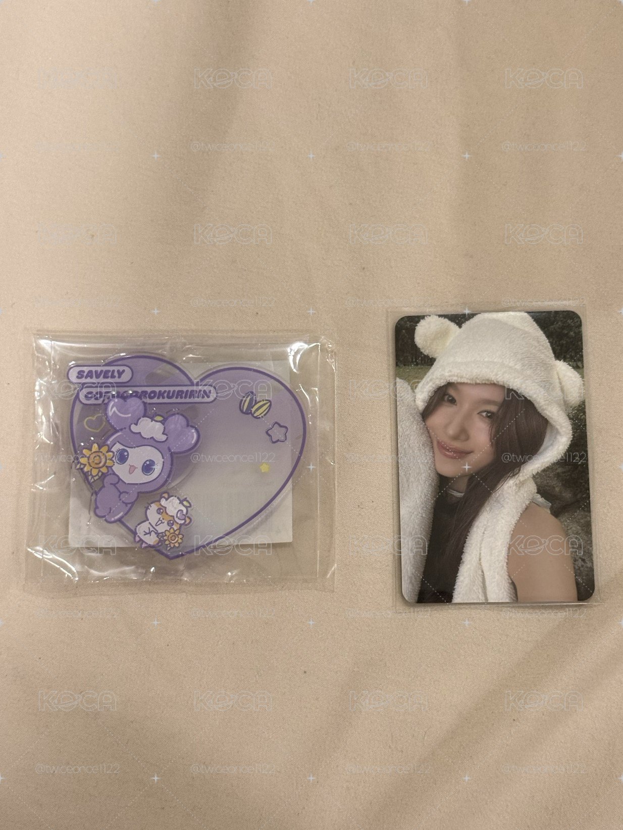 熊帽紗+紗立牌 可直出
