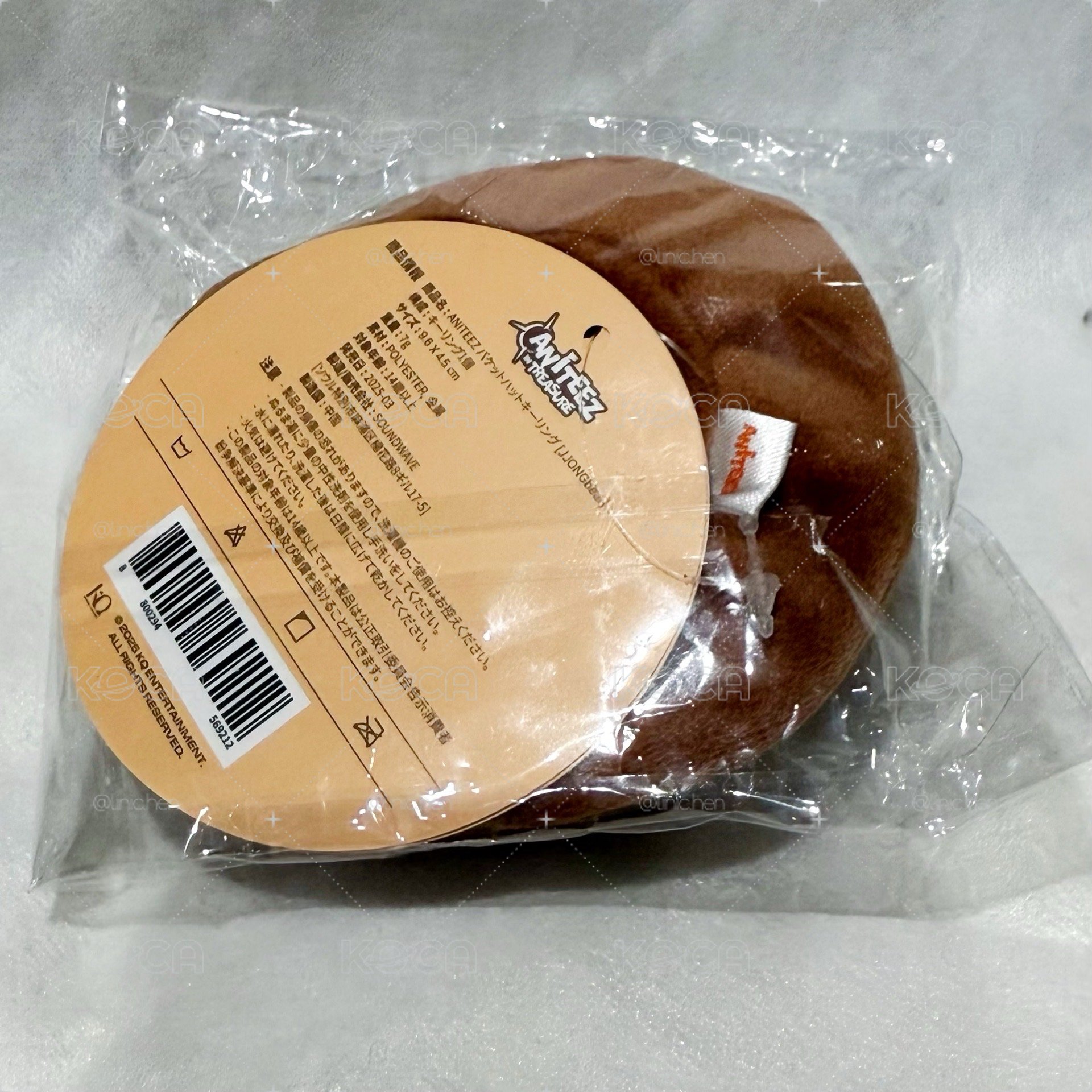 Aniteez in treasure 帽子吊飾