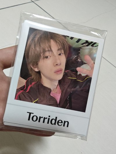 Torriden oy代言卡 拍立得全套