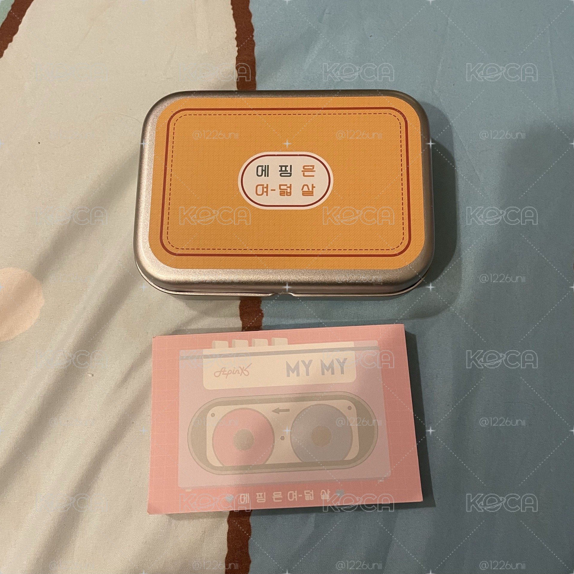 Apink 8週年 FM鐵盒便條紙
