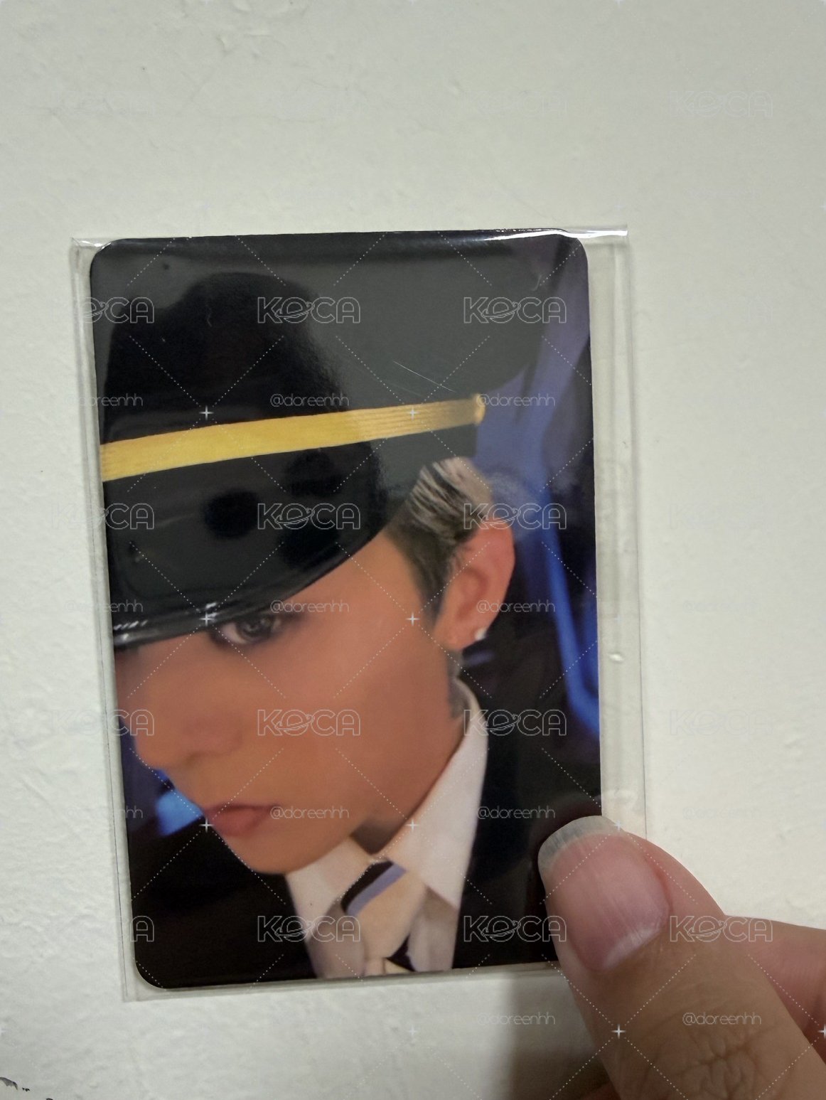 機長照 G-DRAGON 2025 World Tour Übermensh FAN ZONE Card