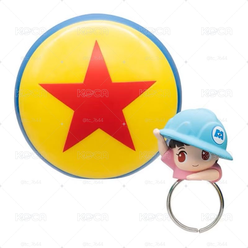 ガシャポン Ringcolle! PIXAR 環保扭蛋 戒指 阿布