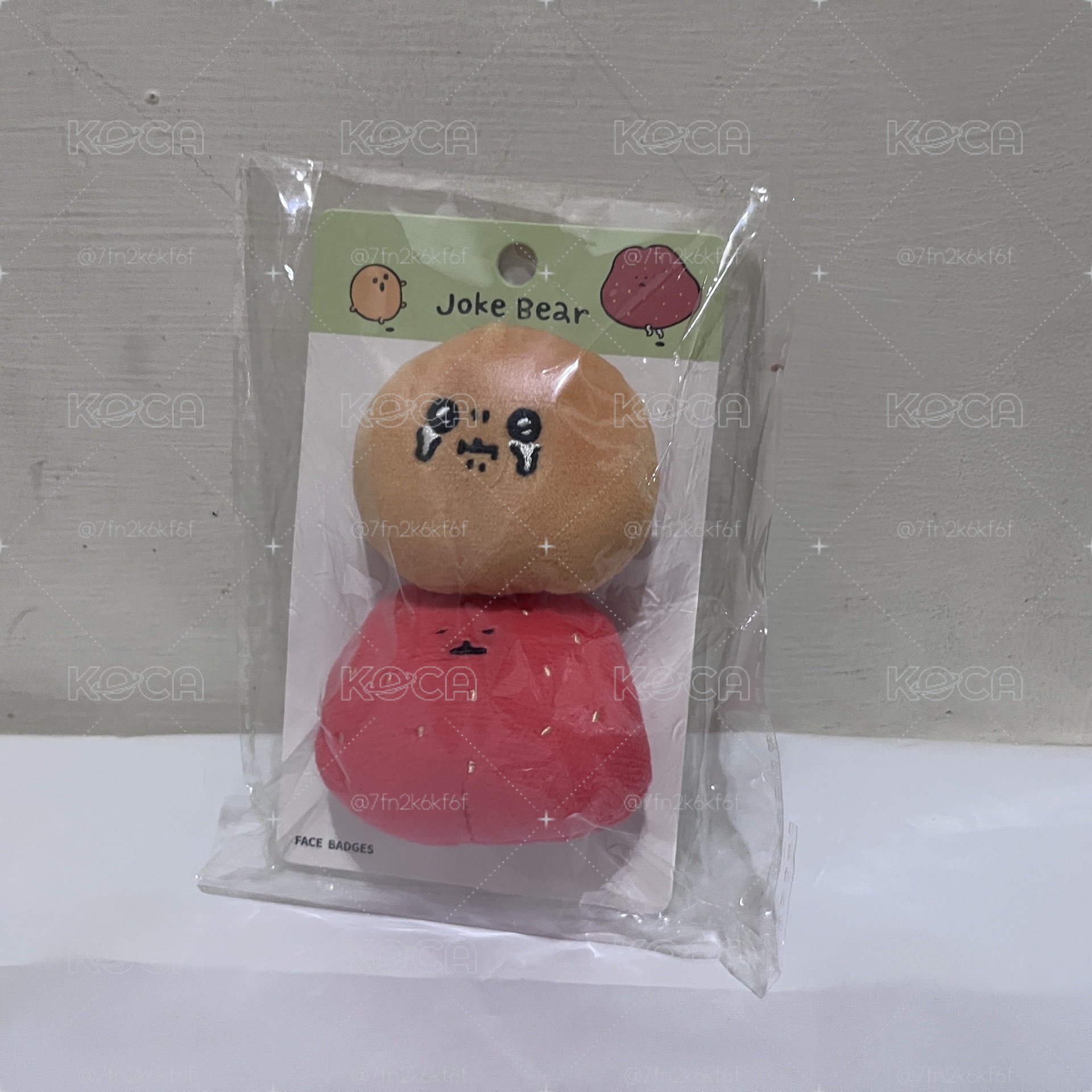 哭哭可樂餅+草莓大頭別針🧷
