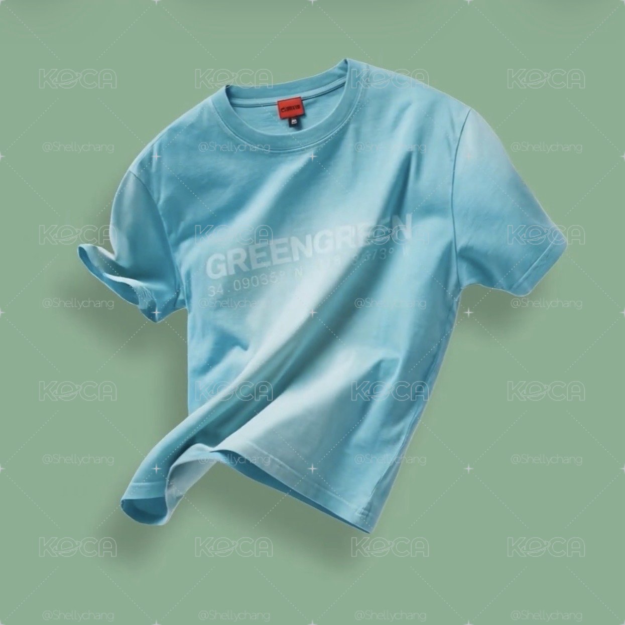 現貨 CORTIS 迷二 周邊 GREEN GREEN 水洗 TEE