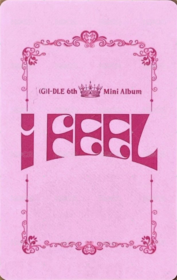 I feel kms 4.0 特典卡 C ver. 背面