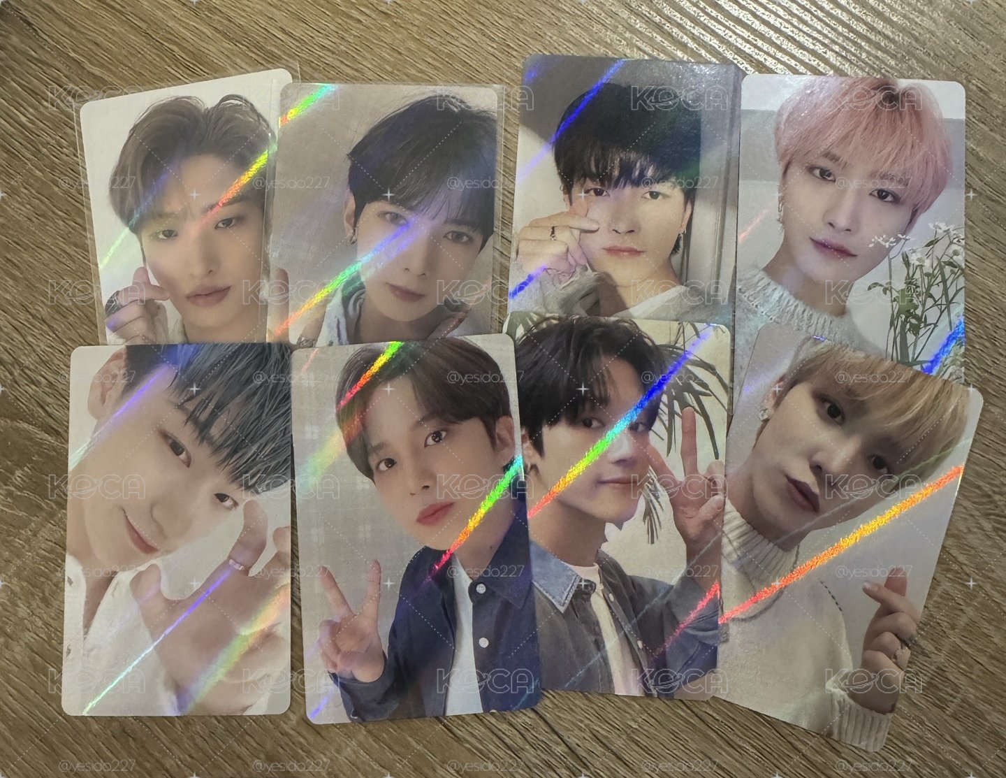 ATEEZ ODE TOYOUTH 寫真 小卡