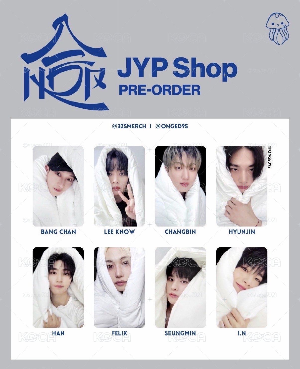 Stray Kids｜合(HOP) jyp 特典卡 