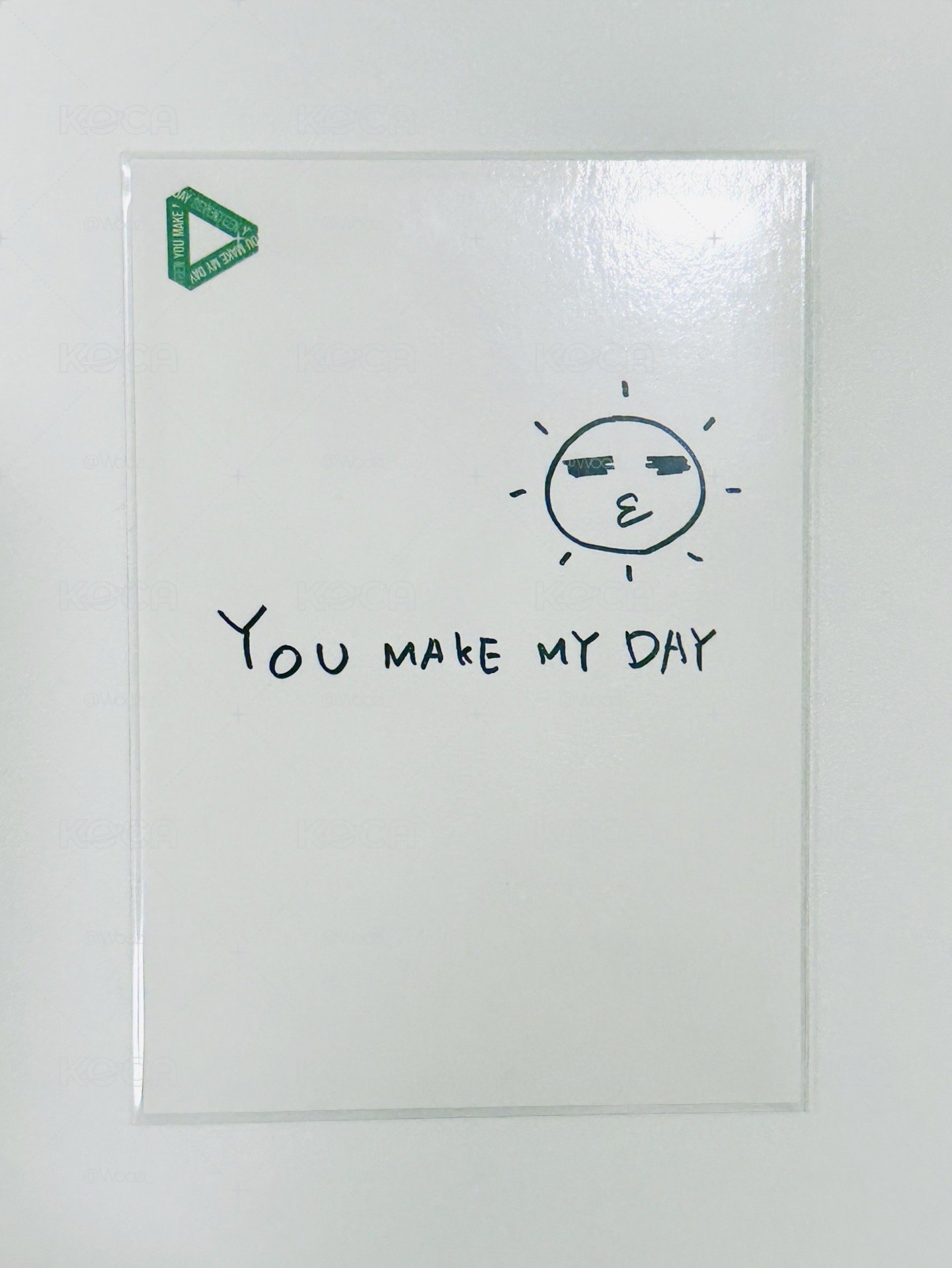 Mini5 You make my Day 打歌卡