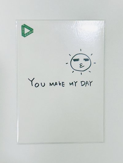 Mini5 You make my Day 打歌卡