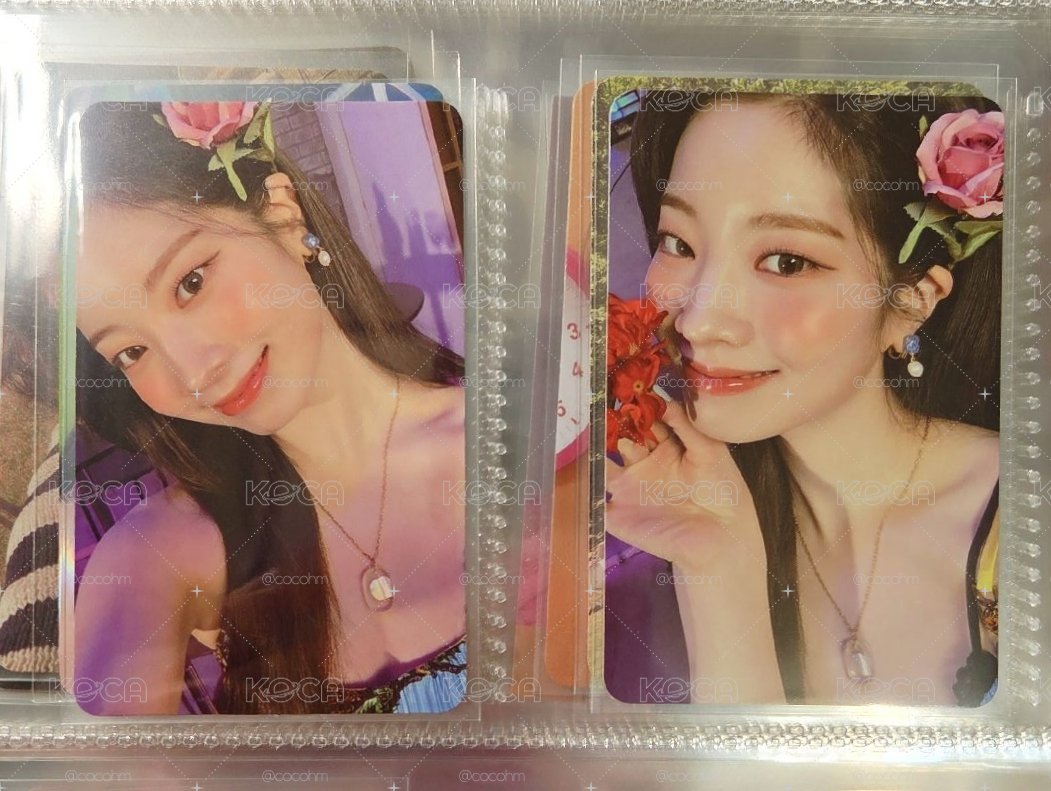 TWICE 迷10 耳後玫瑰豆🌺