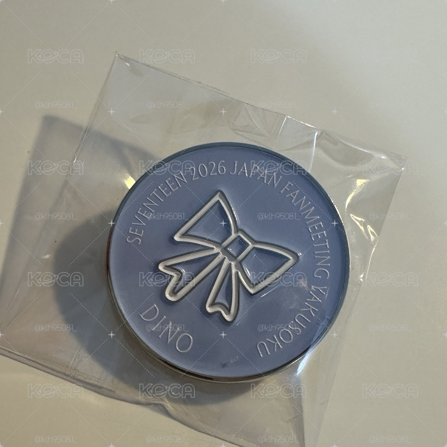 ［現］SEVENTEEN 日本FM YOKUSOKU DINO 蝴蝶結PIN