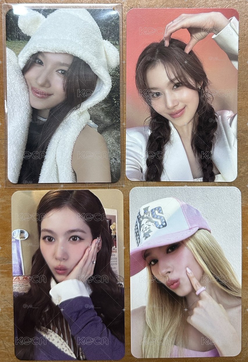 SANA  的漂亮四張小卡