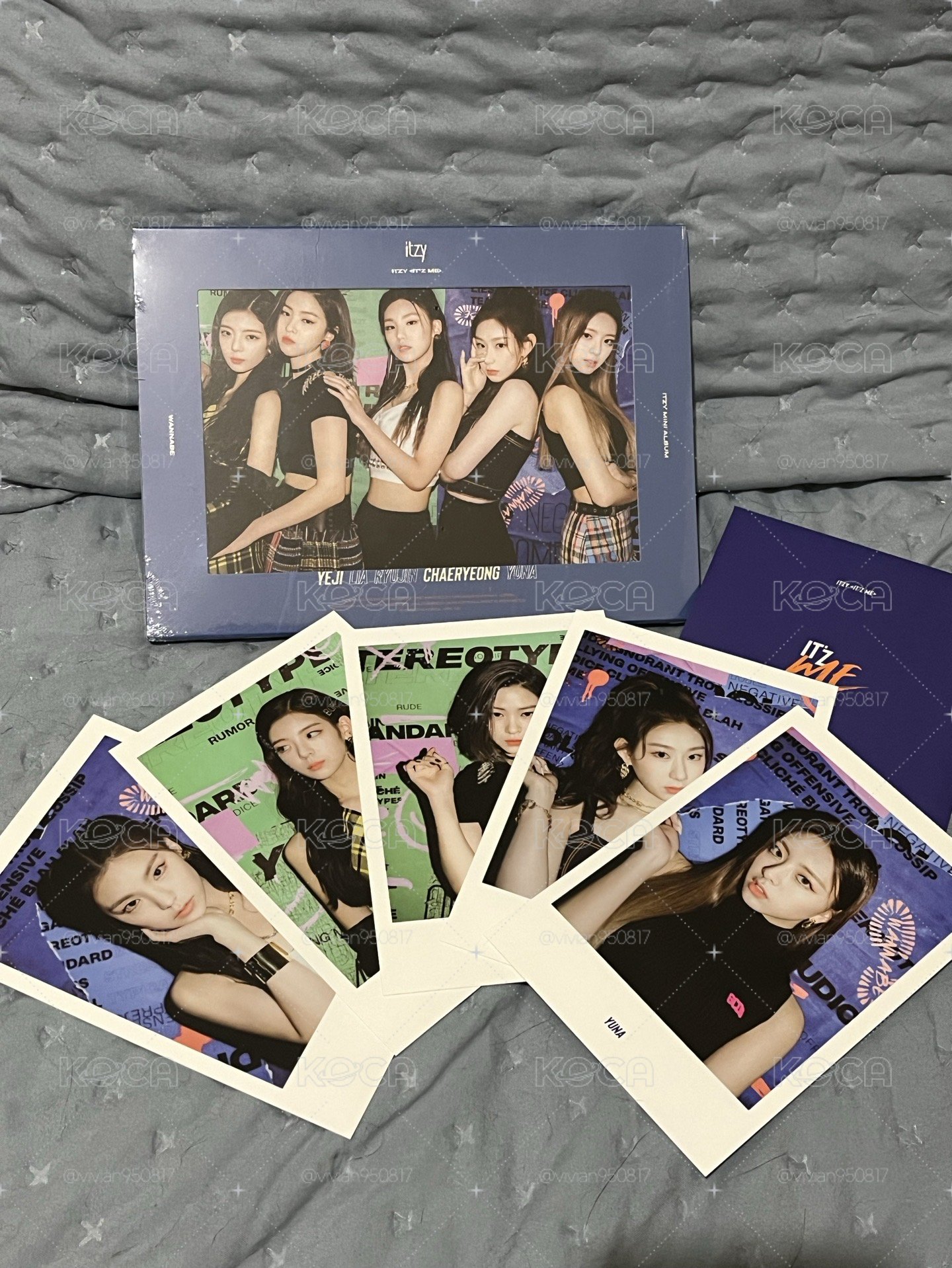 ITZY 迷你專輯《IT'z ME》➕明信片組➕巴黎寫真