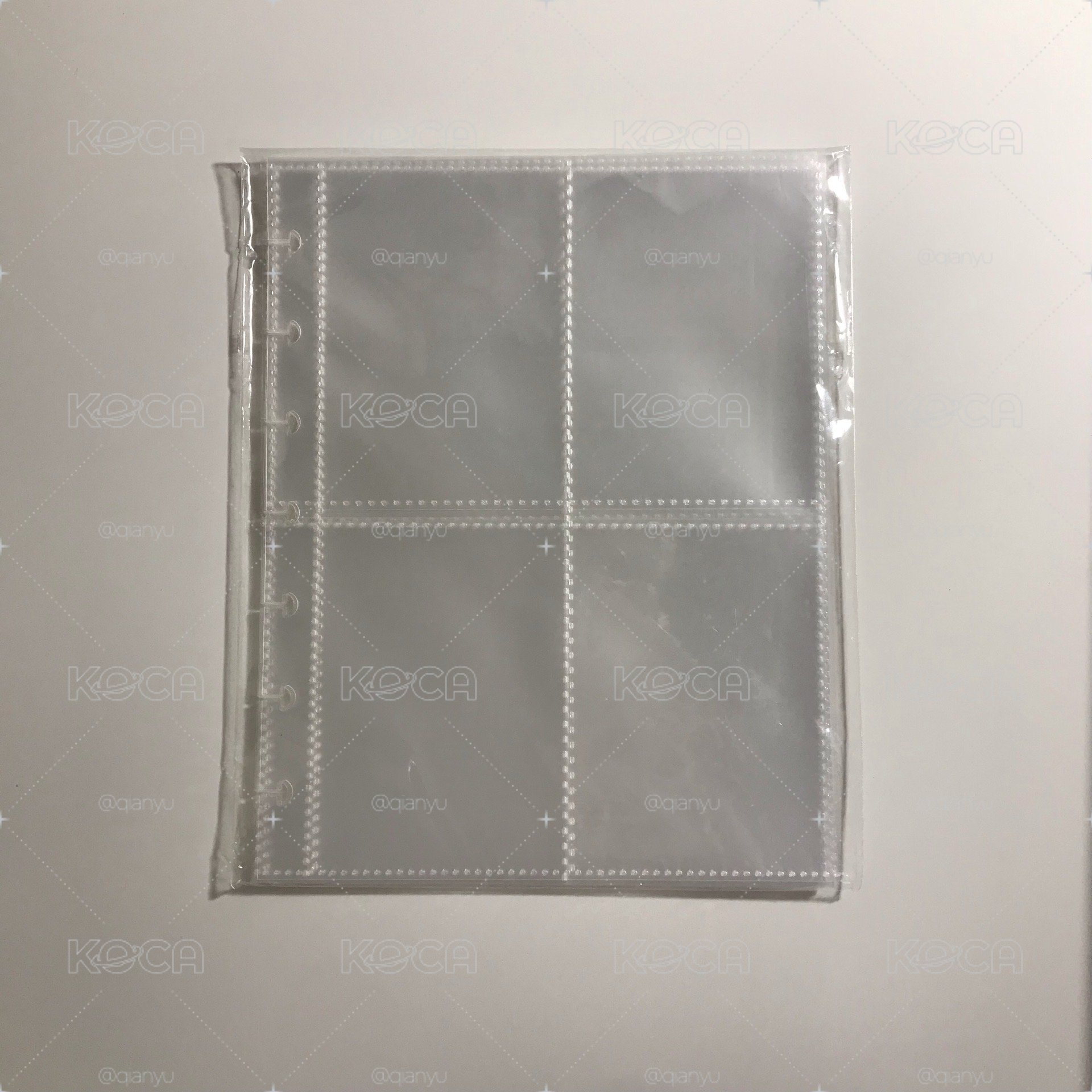 蘑菇卡冊四格內頁10張
