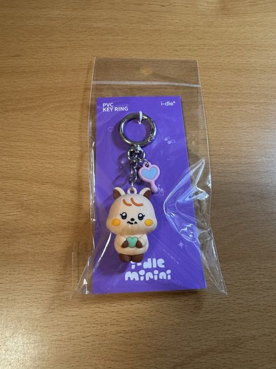 i-dle展覽 minini PVC 鑰匙圈 薇娟 全新未拆