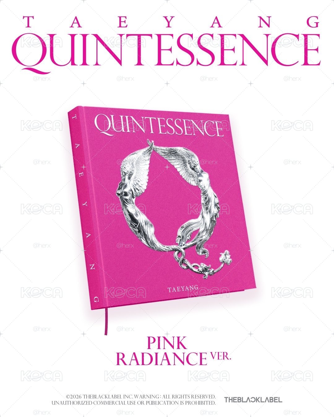 ［預購｜韓國K4 FC團購 5/7 12:00 收單］TAEYANG 正規四輯 “QUINTESSENCE” 