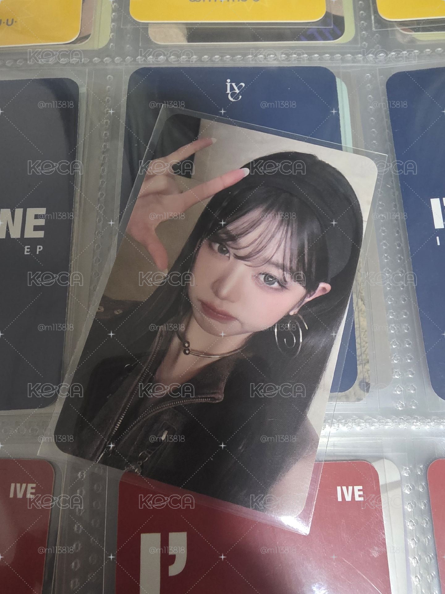 IVE EMPATHY k4 簽售卡 